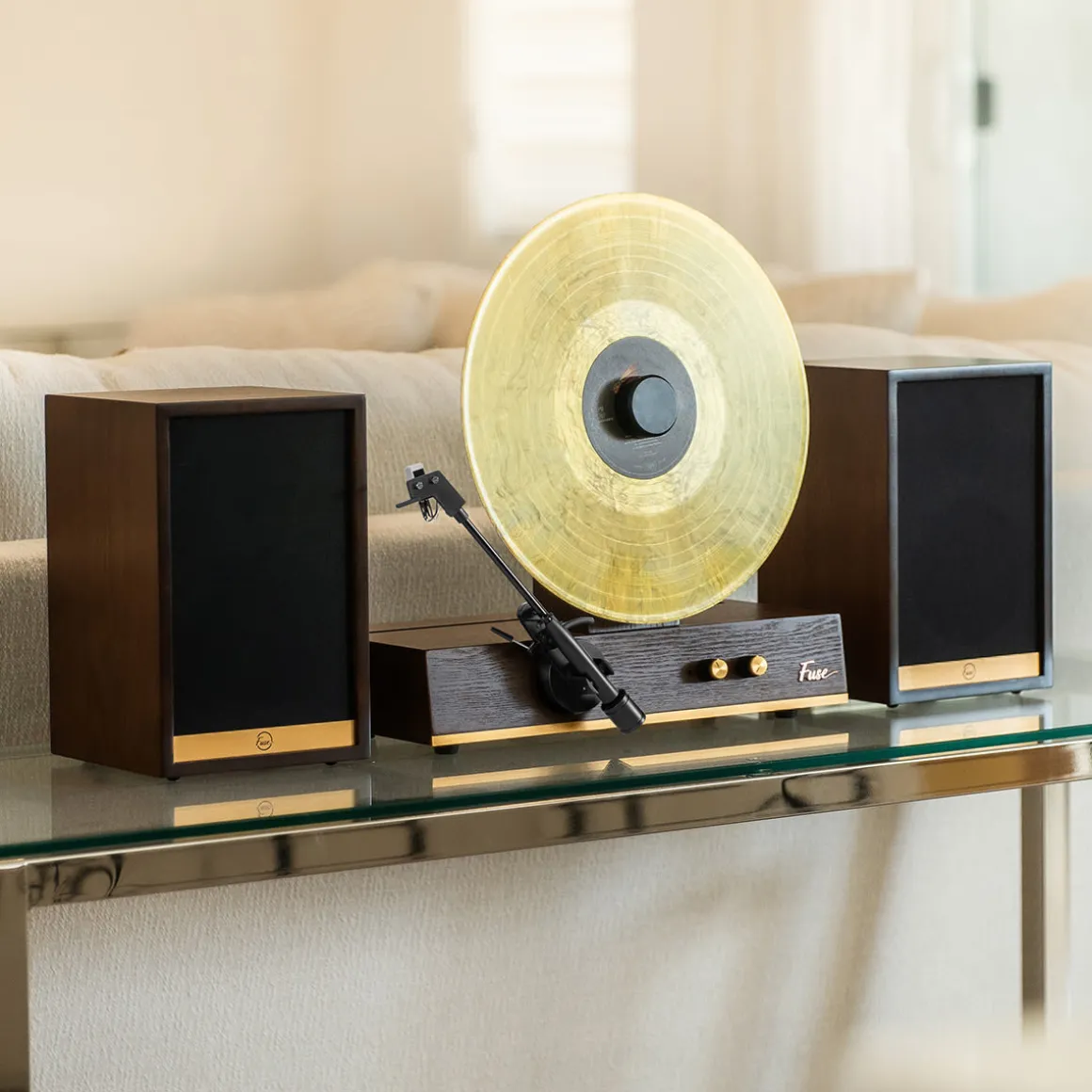Deluxe Vertical Vinyl Player