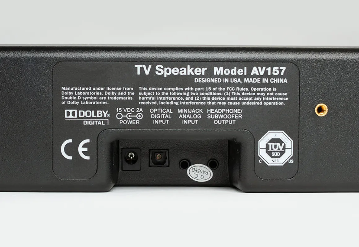 Dialogue Enhancing TV Speaker