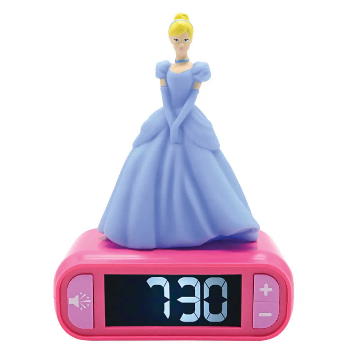 Disney Cinderella Digital Alarm Clock with Nightlight