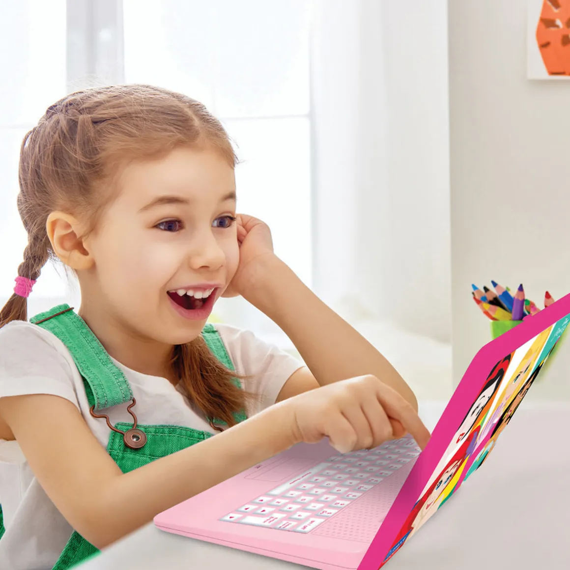 Disney Princess Bilingual Talking Educational Laptop