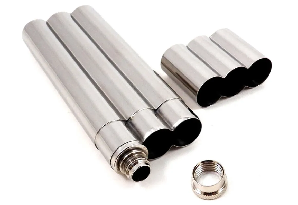 Double Cigar Holder And Flask