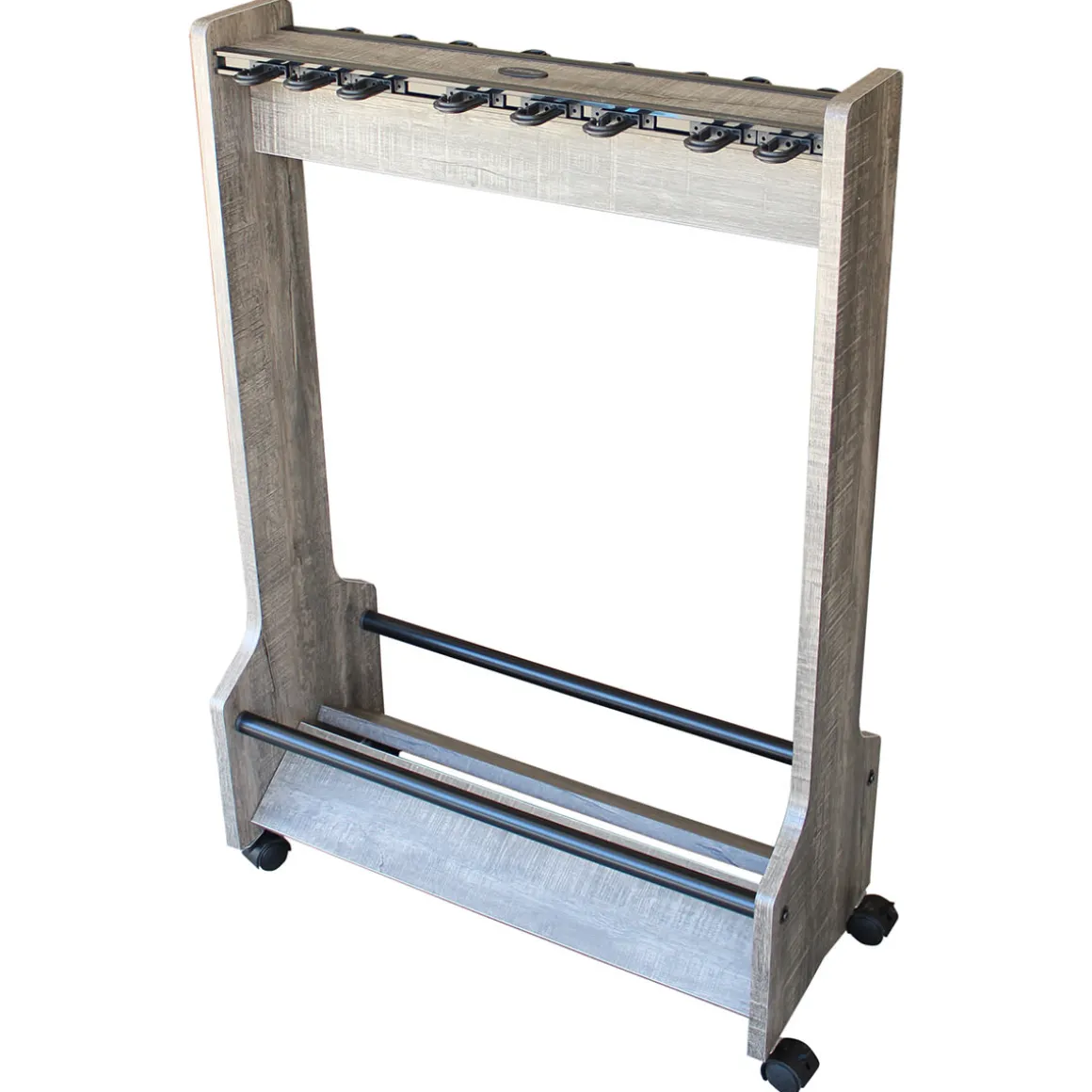 Double Sided Rolling 16 Fishing Rod Rack