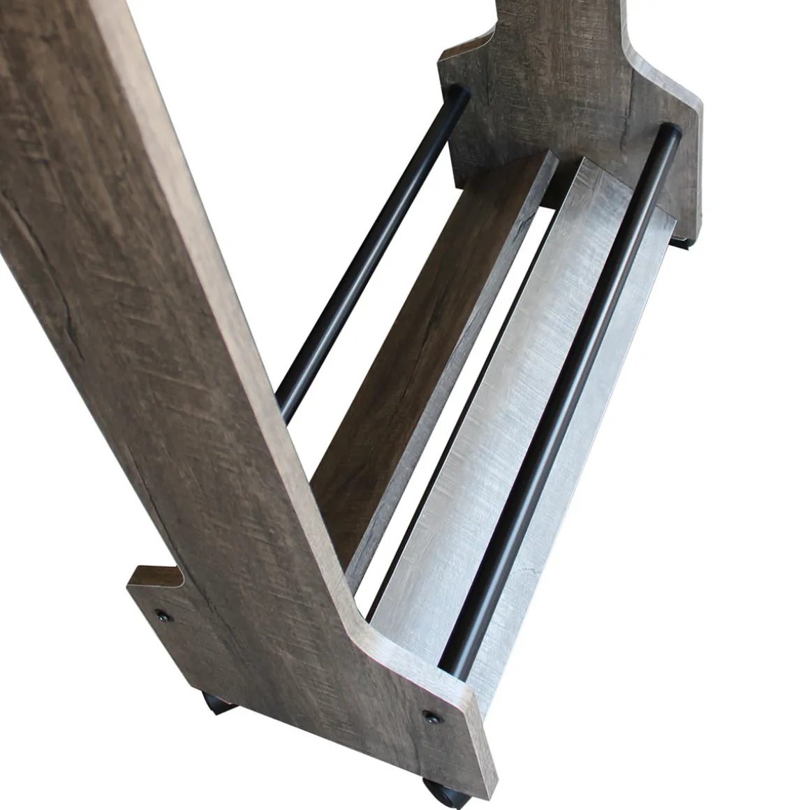 Double Sided Rolling 16 Fishing Rod Rack