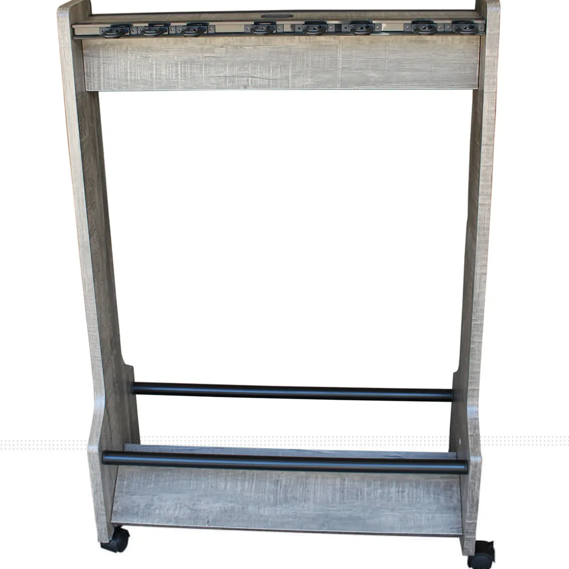 Double Sided Rolling 16 Fishing Rod Rack