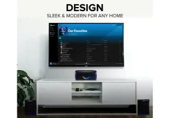 Dual 8" Home Stereo System With LED Party Lighting