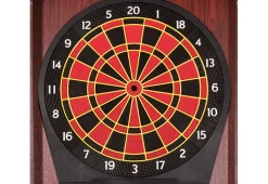 Electronic Arcade Dartboard Cabinet with Cricket Pro