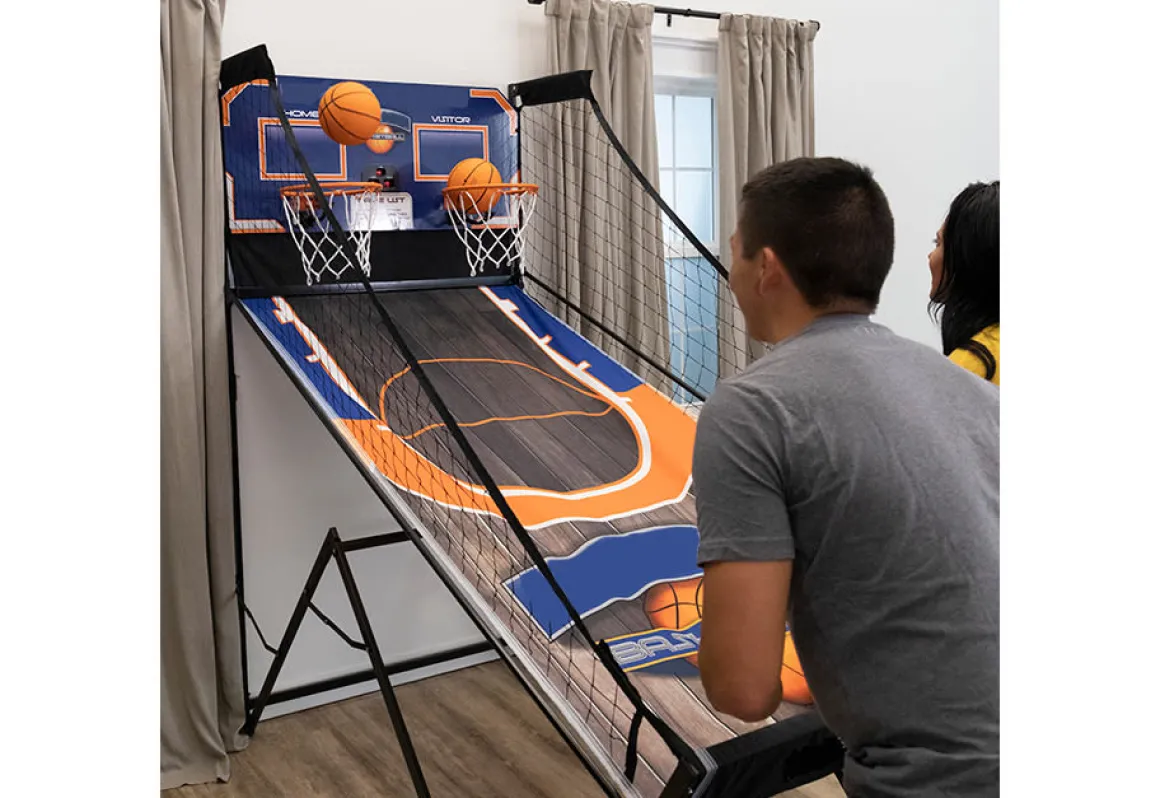 Electronic Basketball Shootout