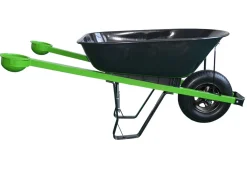 Ergonomic Pivoting Handle Wheelbarrow