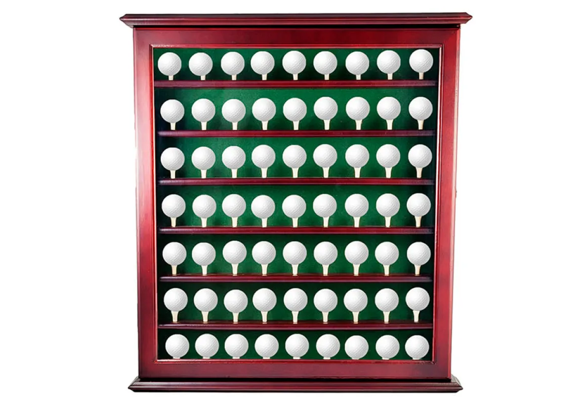 Executive 63 Golf Ball Display Cabinet