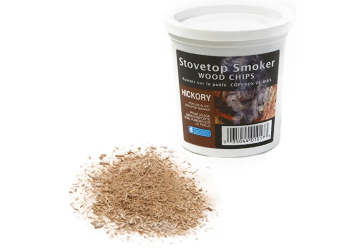 Extra Wood Chips for the Stainless Steel Stovetop Smoker (3-Pack)