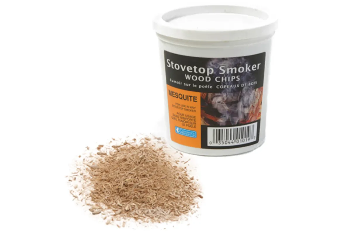 Extra Wood Chips for the Stainless Steel Stovetop Smoker (3-Pack)