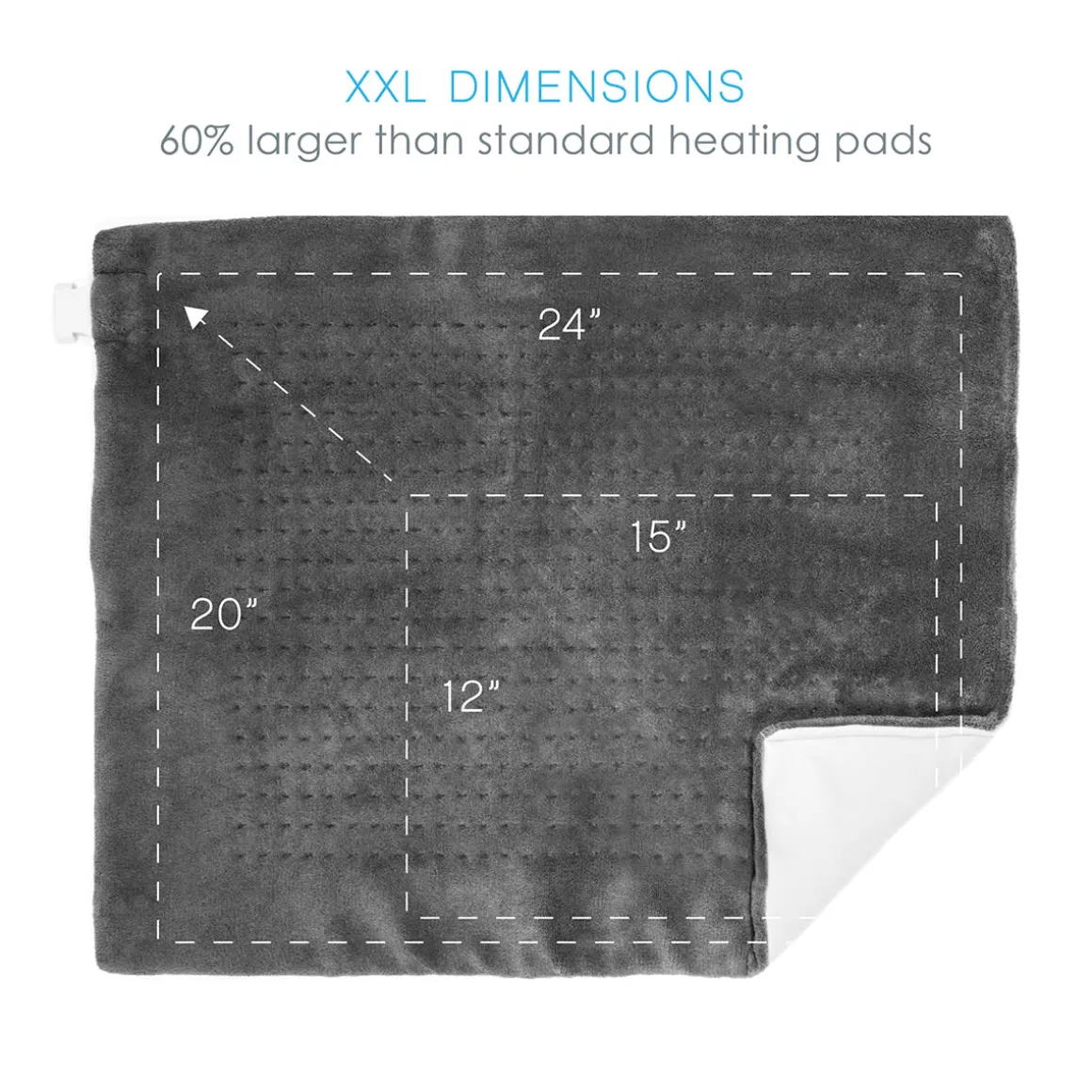 Extra-Wide Heating Pad