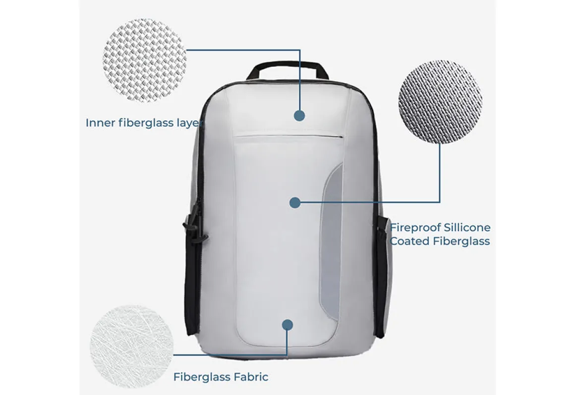 Fireproof and Water-Resistant Backpack
