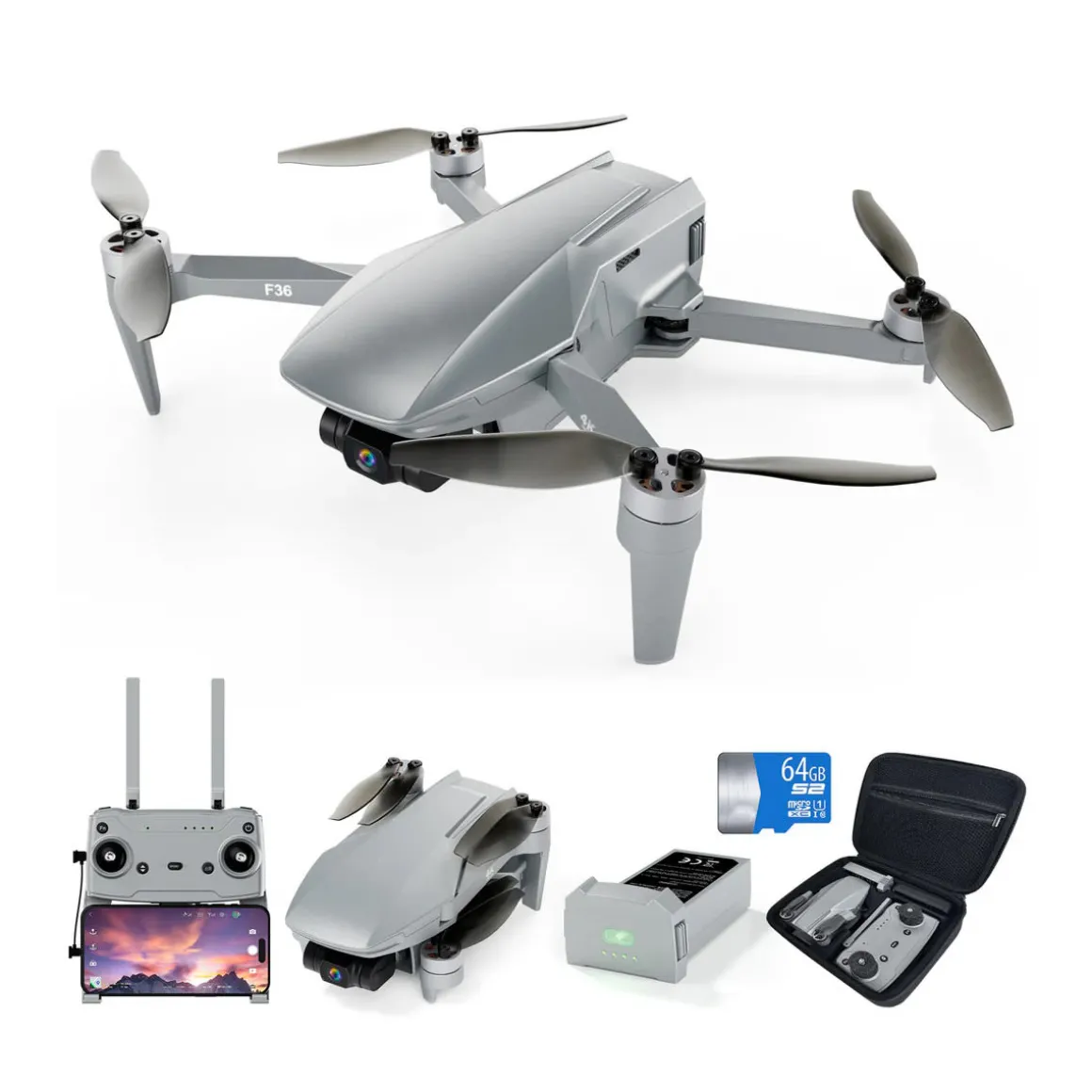 First-Person View 4K UHD Camera Drone