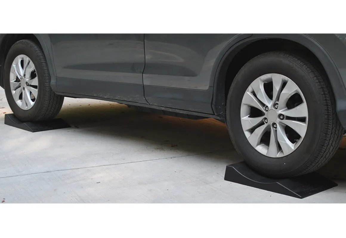 Flat Spot Preventing Tire Ramps (Set of 4)