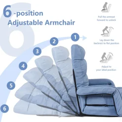 Folding Floor Chair Sofa Bed