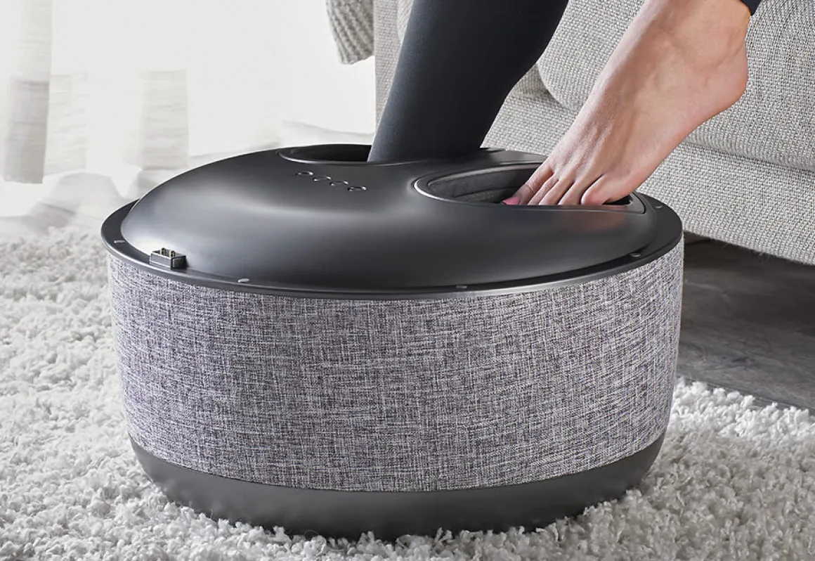 Foot Massaging Ottoman