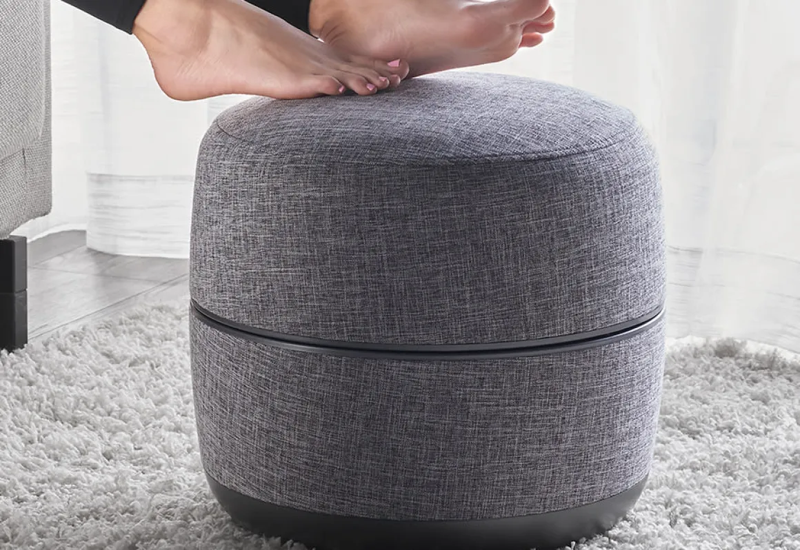 Foot Massaging Ottoman
