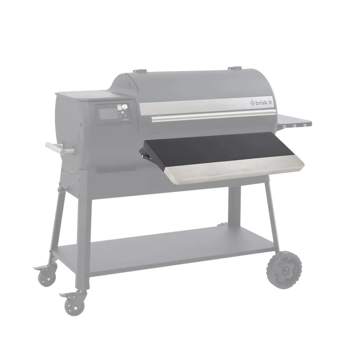 Front Folding Shelf for Smart Wood Pellet Smoker Grill