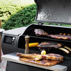 Front Folding Shelf for Smart Wood Pellet Smoker Grill