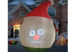 6-Ft. Inflatable Animated Snowman