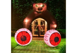 3-Ft. Inflatable Halloween Eyeballs (Set of 2)