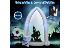 7-Ft. Inflatable Halloween Tombstone