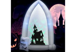 7-Ft. Inflatable Halloween Tombstone