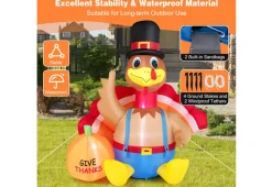 6-Ft. Inflatable Turkey