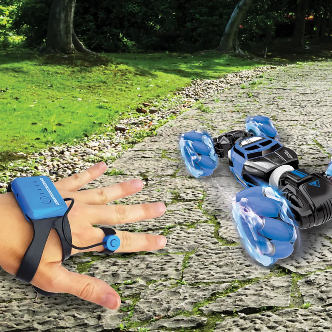 Gesture Sensing RC Stunt Car