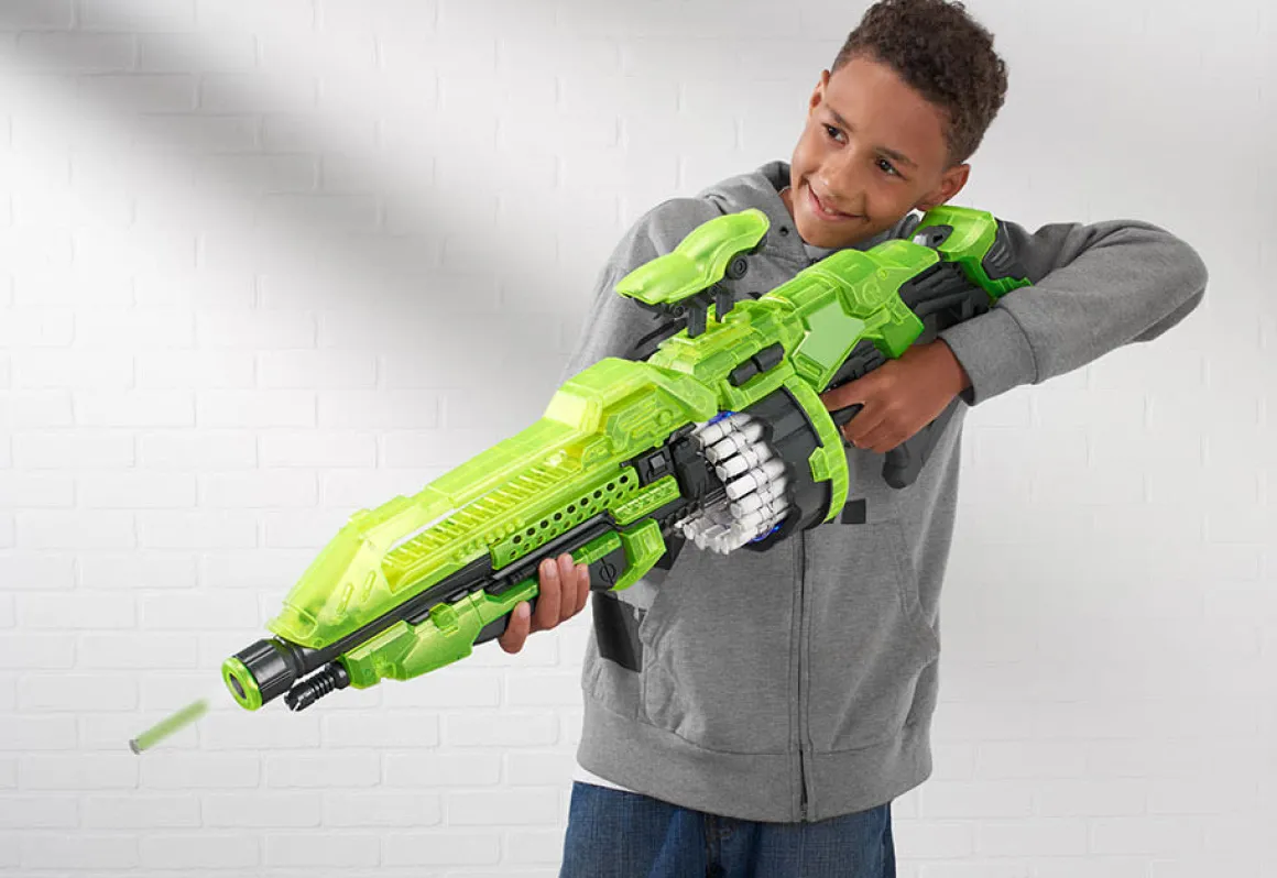 Glow-in-the-Dark Dart Blaster