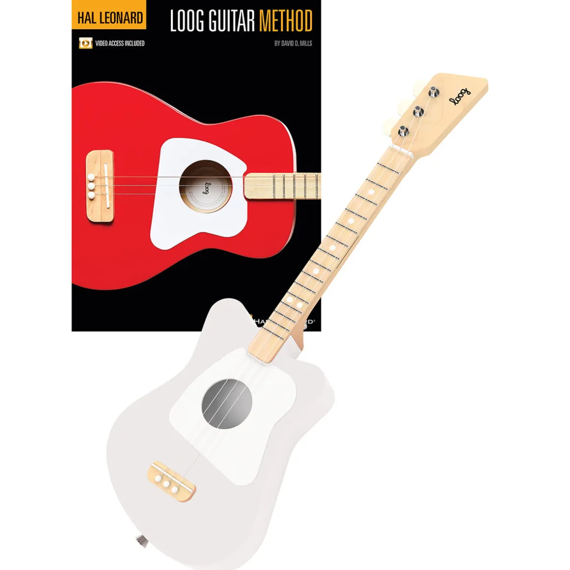 Hal Leonard Loog Mini Acoustic Guitar Starter Pack