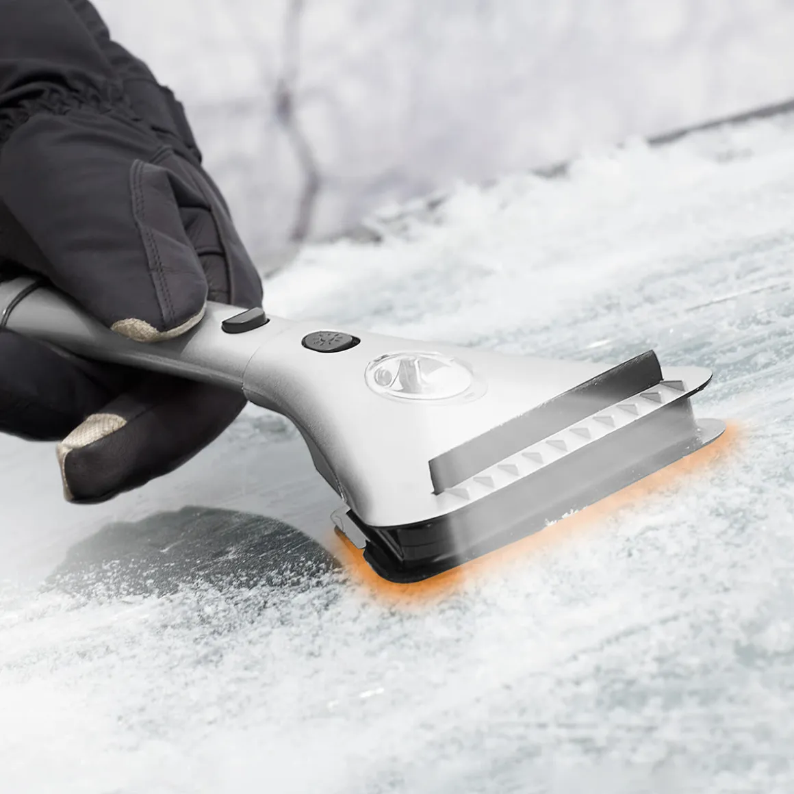 Heated Ice Scraper by Sharper Image