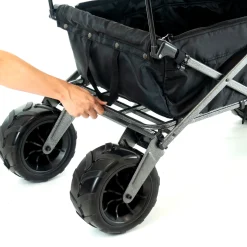 Heavy Duty Folding Wagon with Canopy