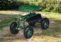 Heavy Duty Rolling Garden Seat