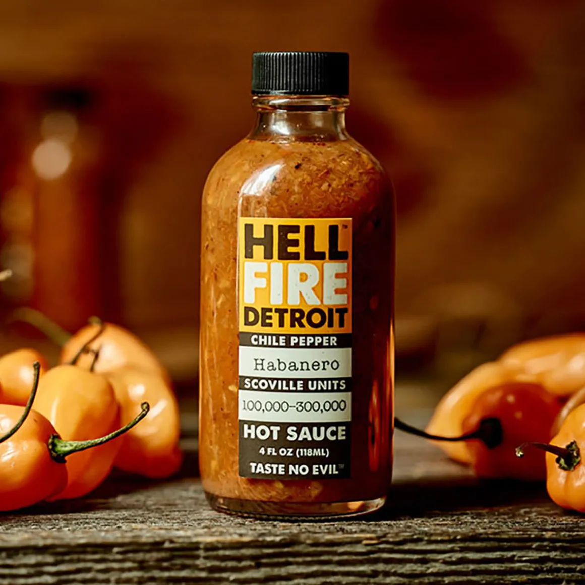 Hell Fire Detroit Original Hot Sauce Gift Set
