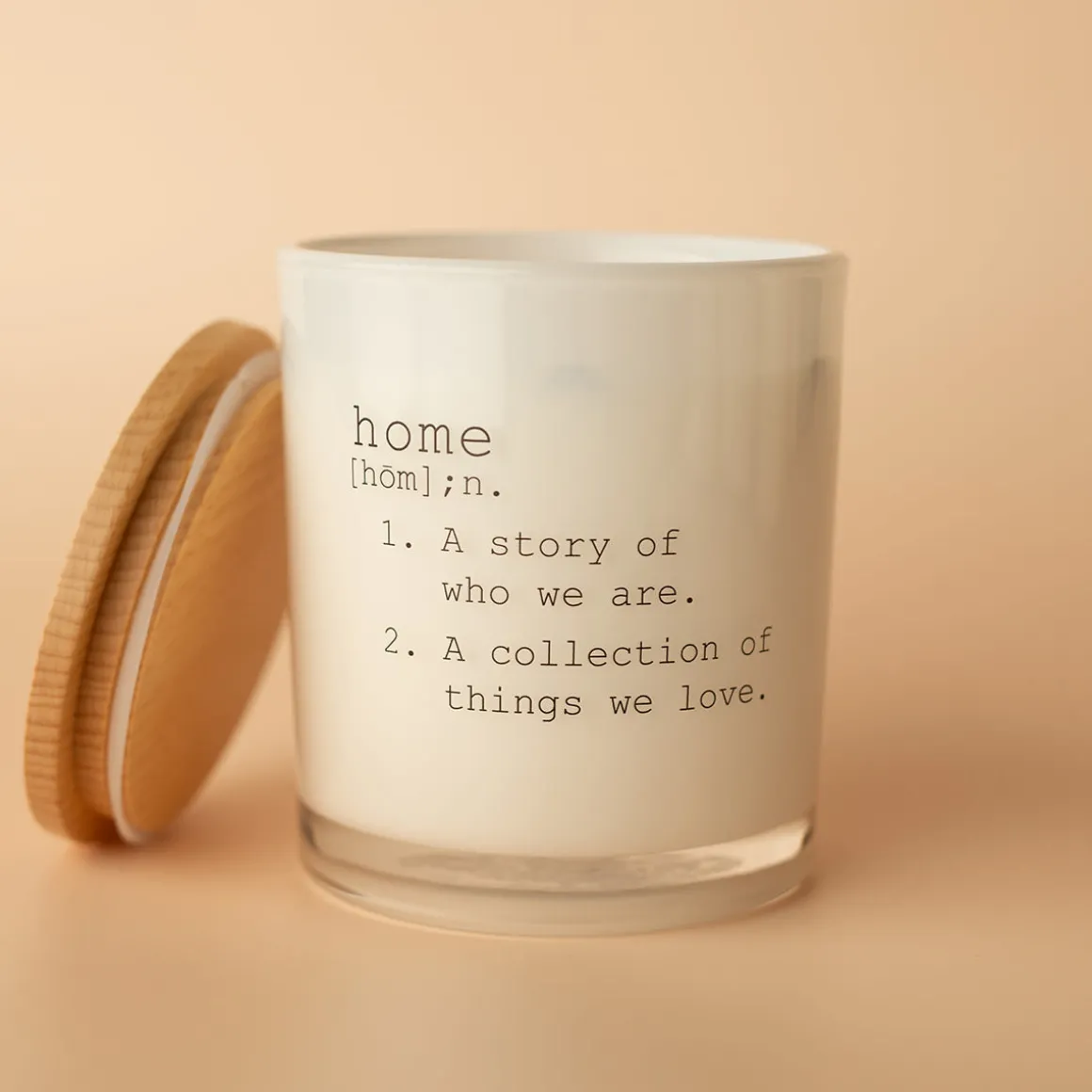 Home Definition Soy Candle