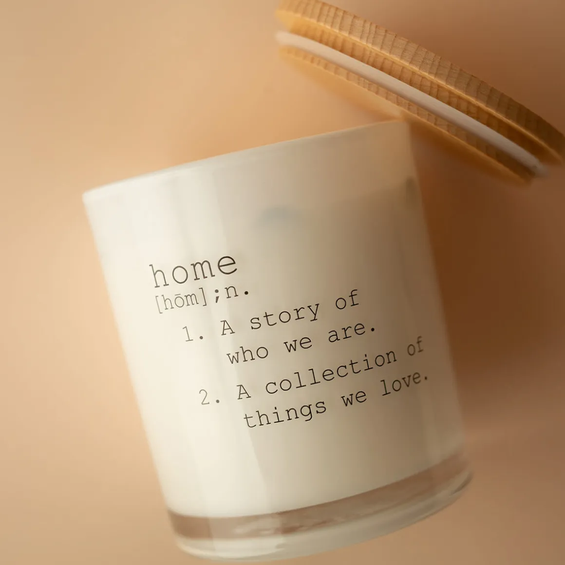 Home Definition Soy Candle