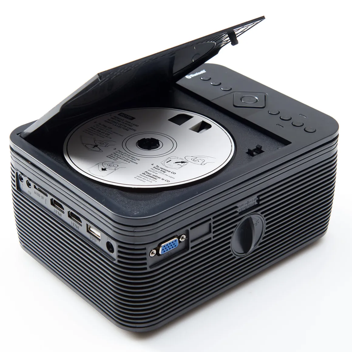 Home Theater Projector with DVD Player