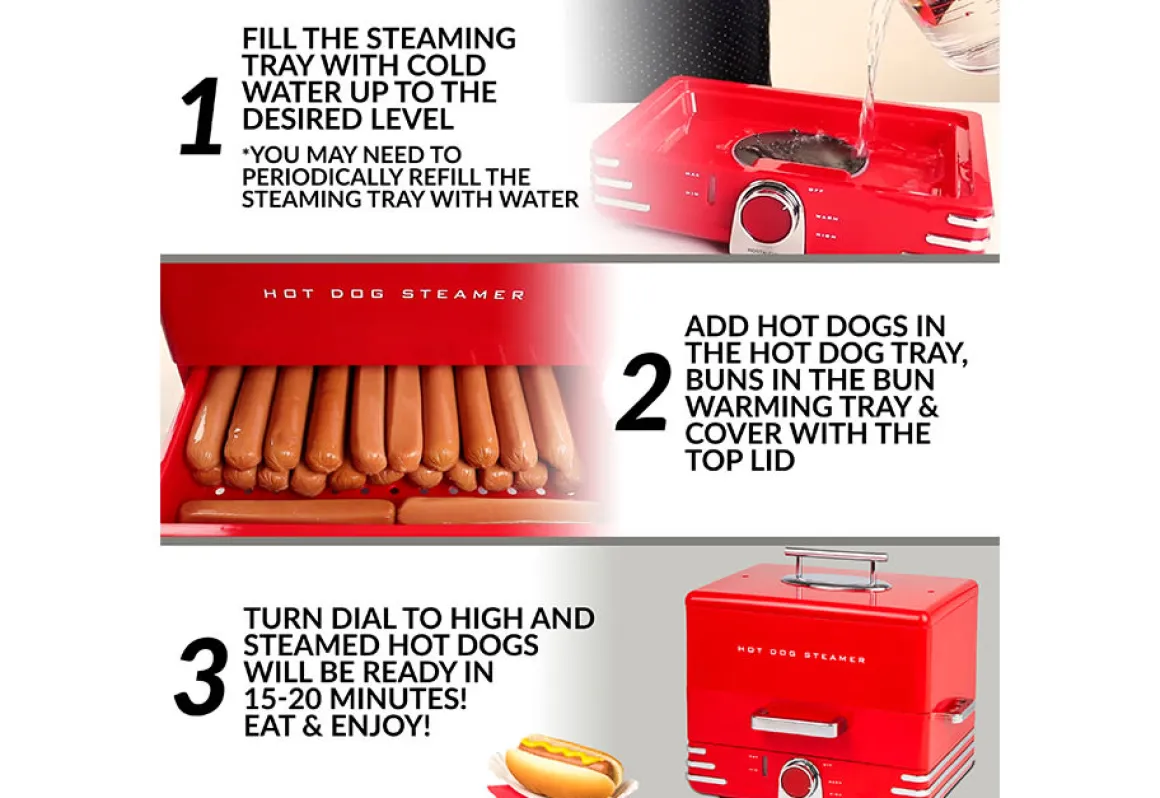 Hot Dog Steamer
