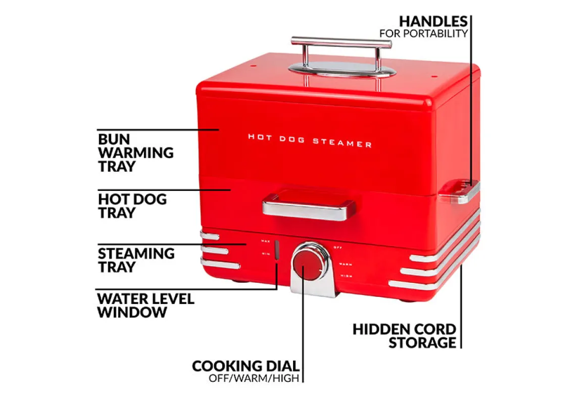 Hot Dog Steamer