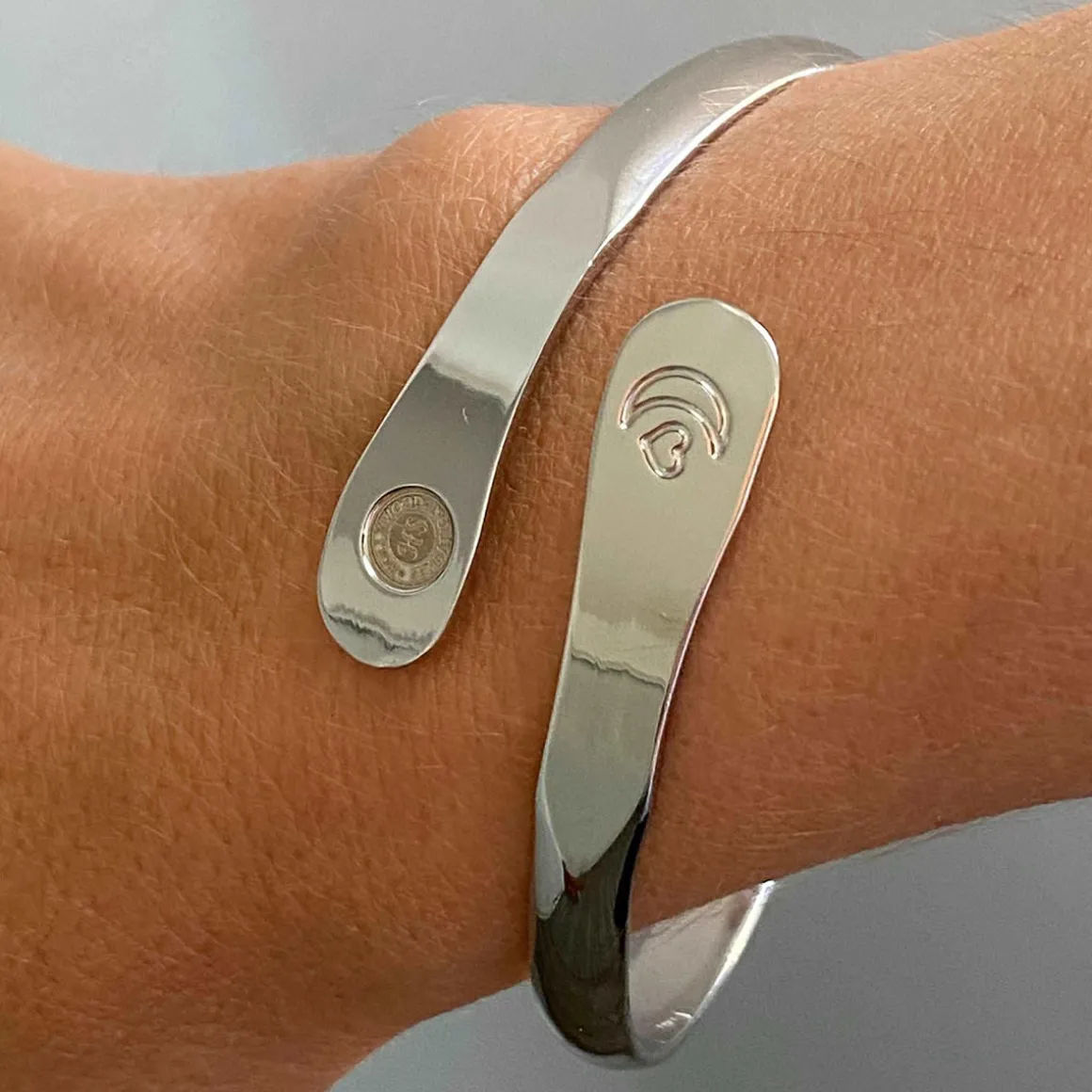 I Love You Engraved Bracelet