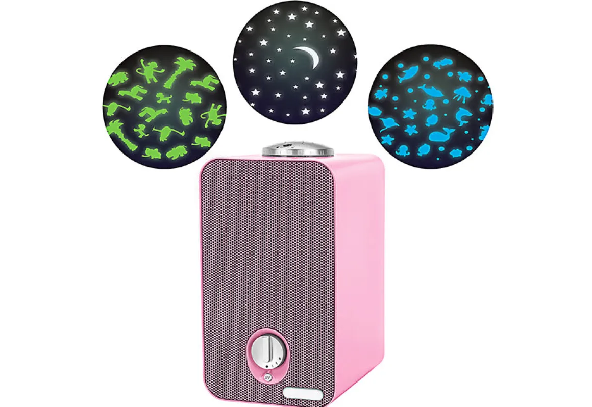 4-in-1 Air Purifier with Night Light Projector