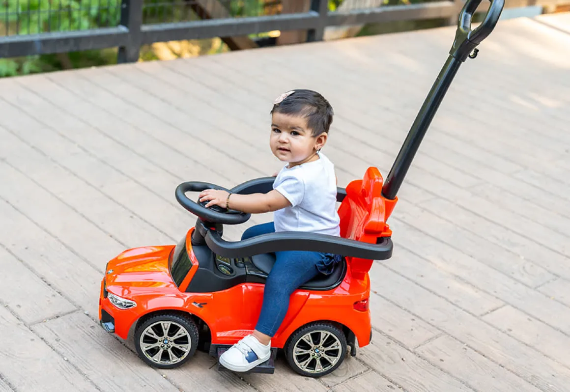 4-in-1 BMW Push Car