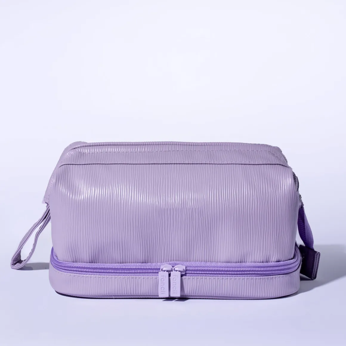 2-in-1 Cosmetic Case with Makeup Brush Compartment