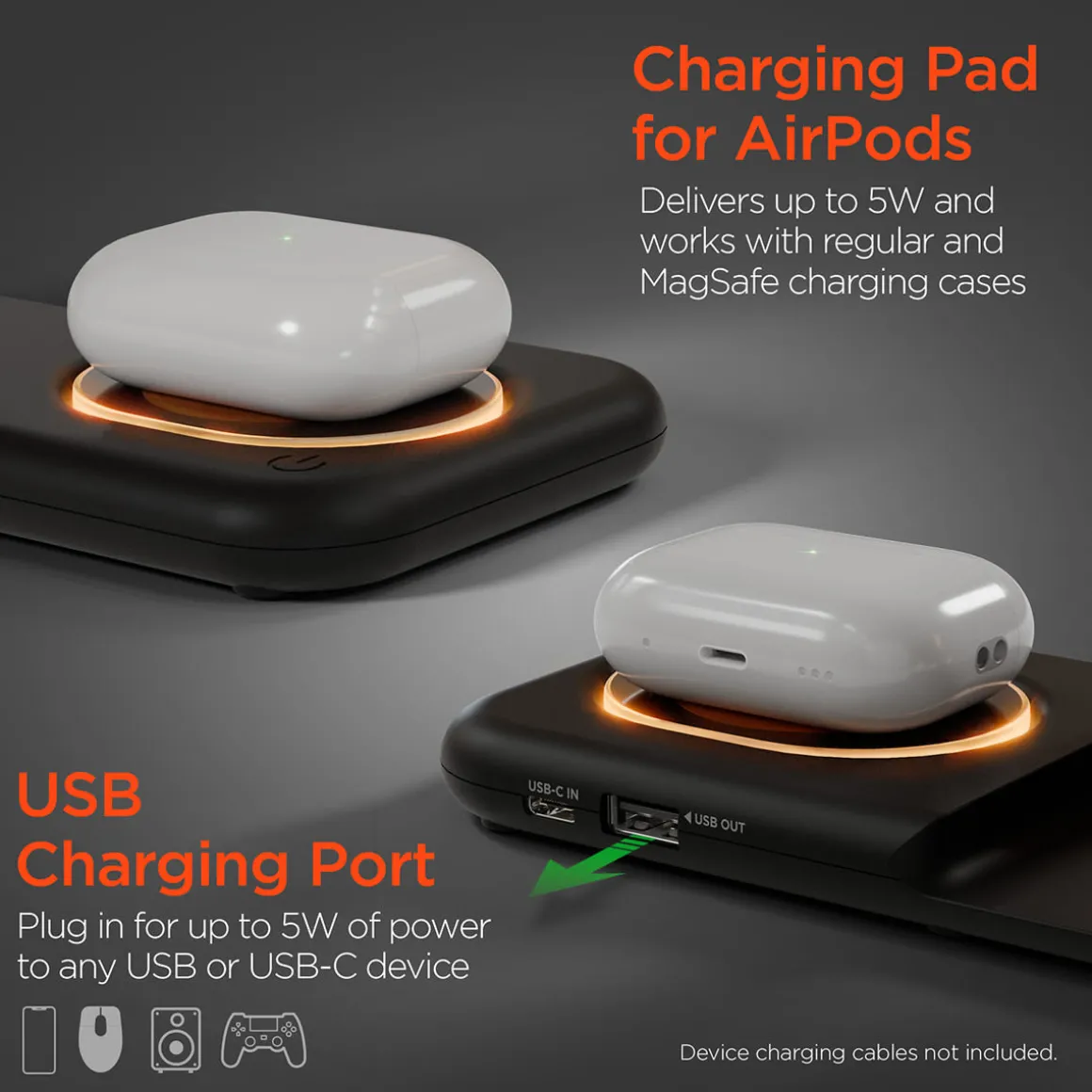 4-in-1 Foldable Apple Charging Station