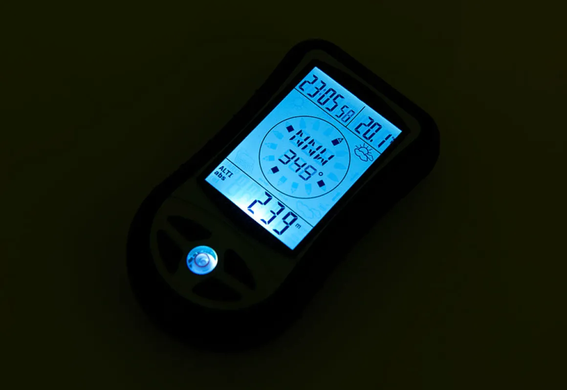 8-in-1 Multifunction LCD Digital Compass