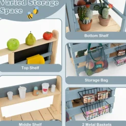 2-in-1 Outdoor Mud Kitchen