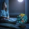 3-in-1 World Globe with Illuminated Constellation Maps