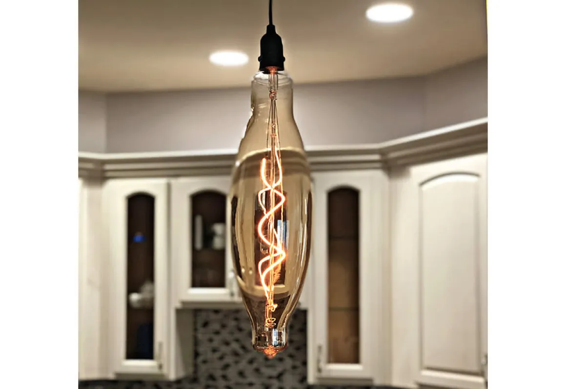 Indoor/Outdoor Battery-Operated LED Vintage Light